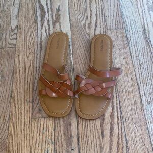 Maurices faux leather sandals.